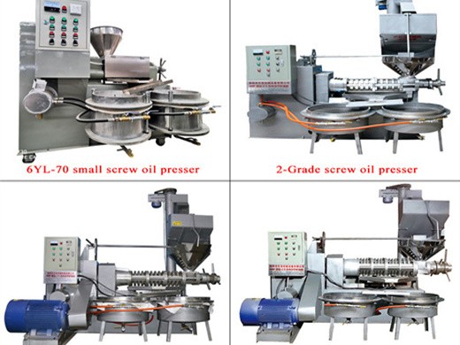 máquina de extracción de aceite de coco de prensa