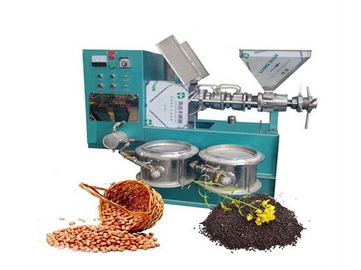 máquina de prensa de aceite de soja en caliente prensa en frío de aceite de soja usada