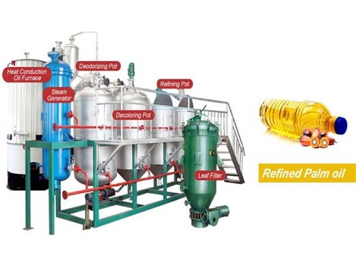 nueva máquina de aceite de palma prensada y máquina de refinación de aceite de palma crudo