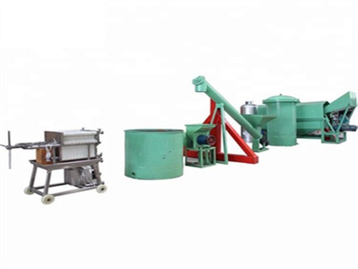 máquinas de refinería de aceite de palma equipo de aceite de palma