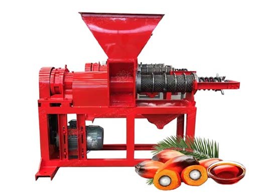 Prensa pequeña de aceite de palma de 300 kg/h máquina prensadora de aceite de palma