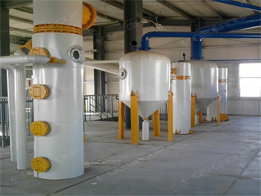 máquinas de desodorización de aceite de semilla de girasol refinería de aceite vegetal en España