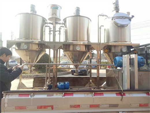 Venta directa de fábrica máquina de refinación de aceite de soja máquina de aceite duradero