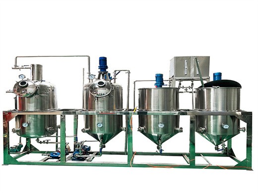 fabricación de equipos de refinación de aceite vegetal oferta máquina de aceite
