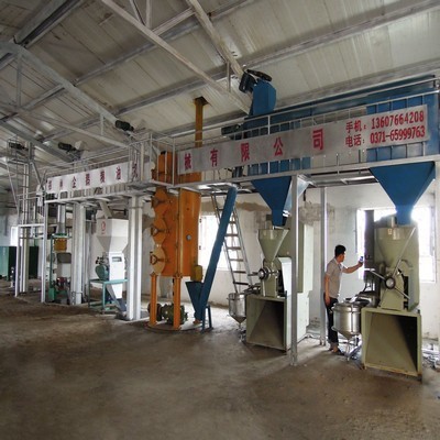 Planta automática de molienda de aceite de soja grupo de fabricación