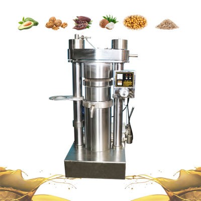 Máquina de aceite de prensa de coco de cacahuete en frío hidráulica grande aprobada por iso ce sgs