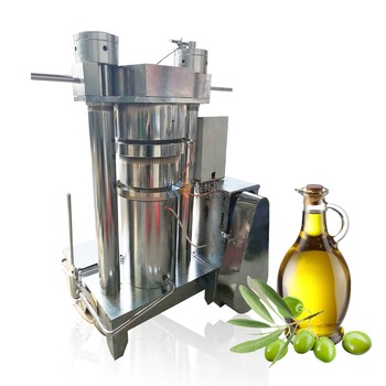 Máquina de prensa hidráulica de extracción de aceite de semilla de nuevo diseño en Cuba