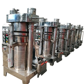 Máquina hidráulica de prensado en frío de aceite de nuez de maní de semillas de tung